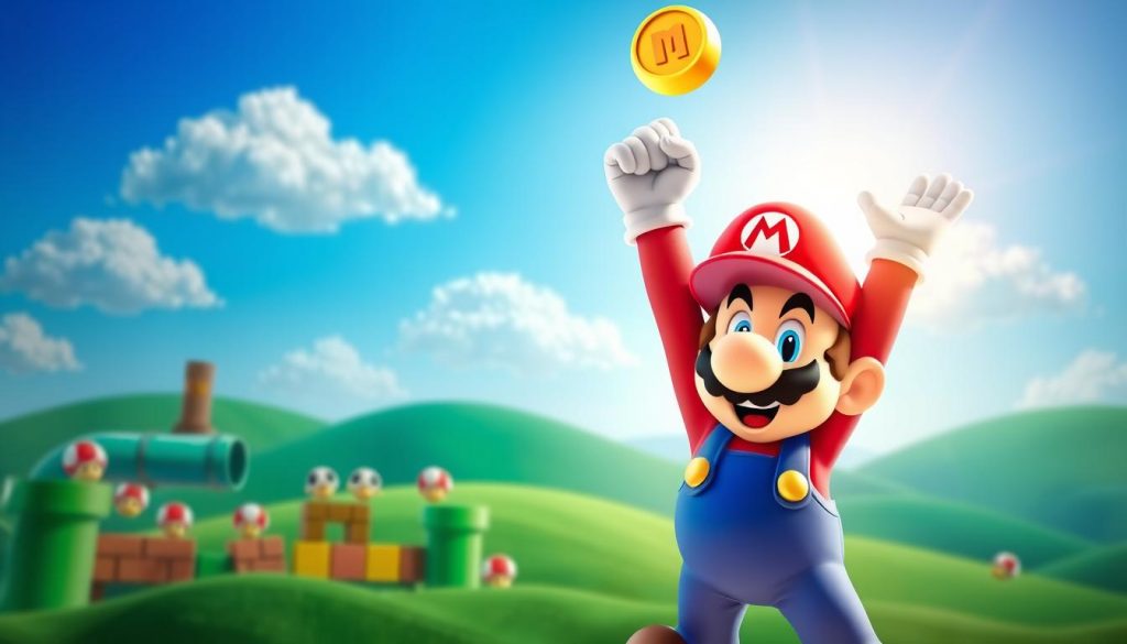 a história e a origem do personagem mario bros