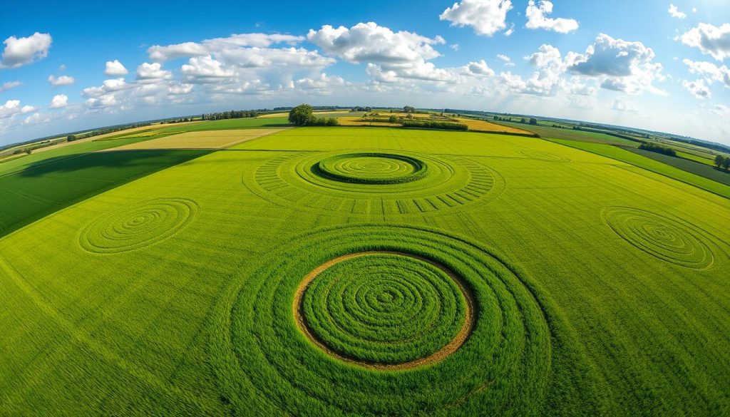 o que são os círculos nas plantações e como surgiram