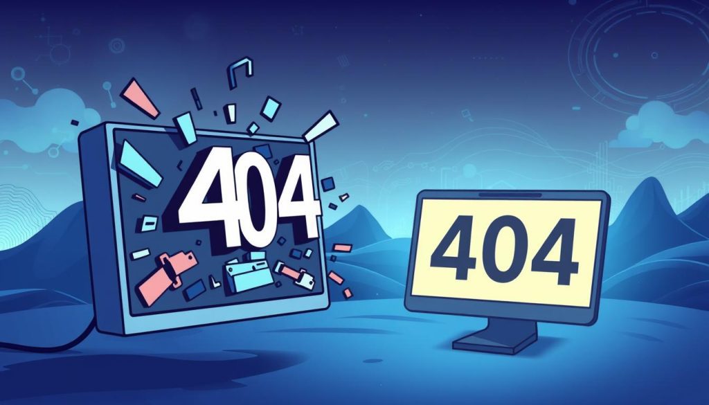 porque o número 404 é erro de página não encontrada