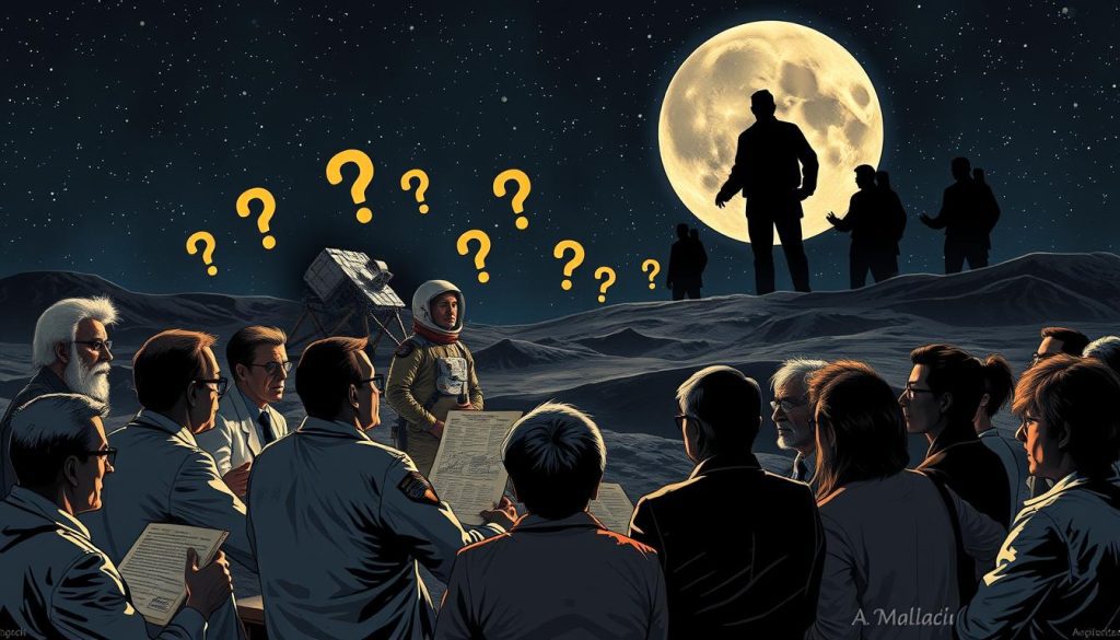 teorias da conspiração sobre a missão apolo 11